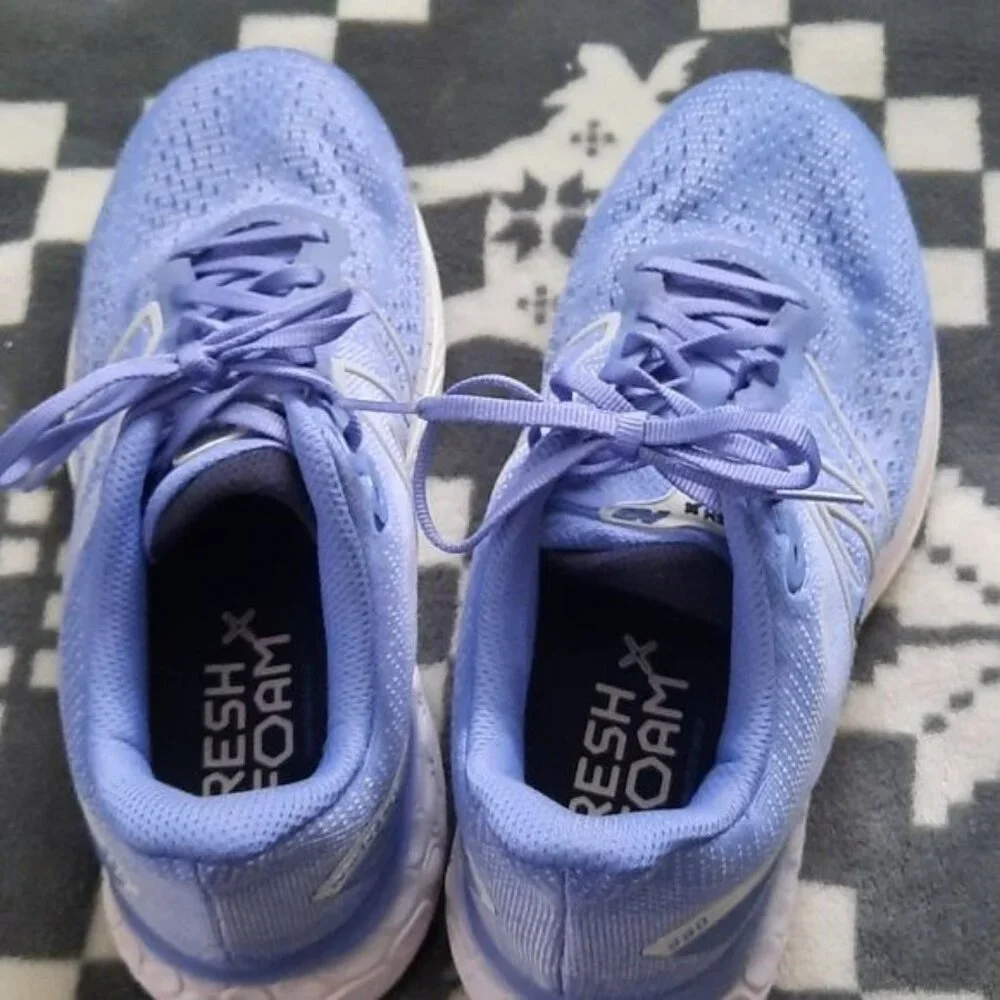New Balance Blue Fresh X Foam 880 Running Walking Hiking Shoe Sneakers Size 10